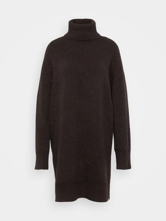 Obrázek produktu Pletené šaty Vero Moda tmavě hnědá