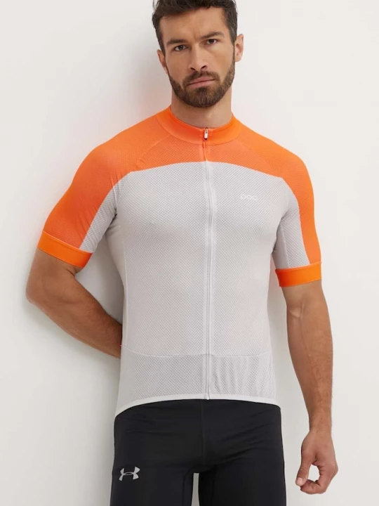 Obrázek produktu POC Cyklistické tričko POC Essential Road oranžová