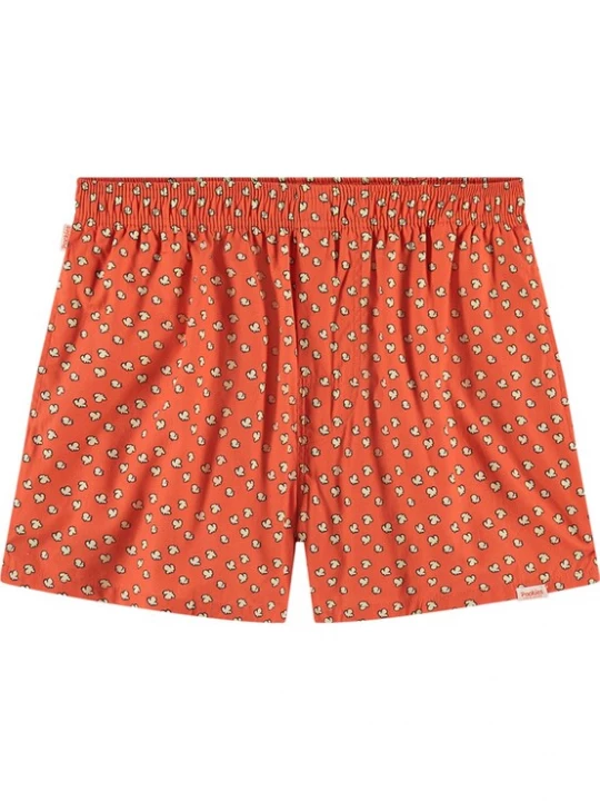 Obrázek produktu Pockies Boxerky krémová / tmavě oranžová / černá