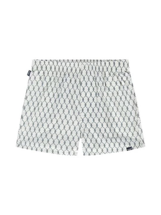 Obrázek produktu Pockies Boxerky 'Naval' šedá / bílá