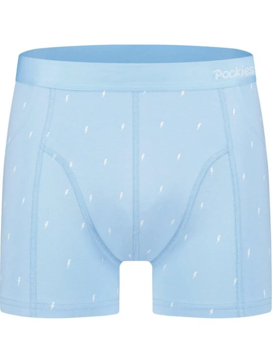 Obrázek produktu Pockies Boxerky  světlemodrá / bílá