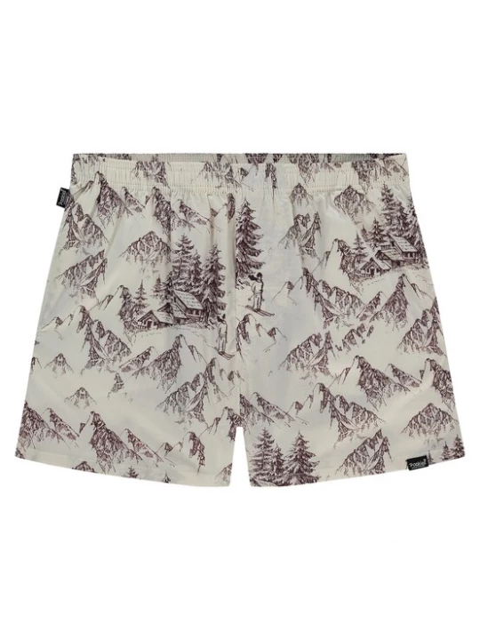 Obrázek produktu Pockies Boxerky tmavě hnědá / šedá