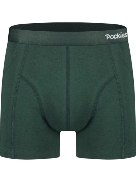 Obrázek produktu Pockies Boxerky  tmavě zelená / bílá