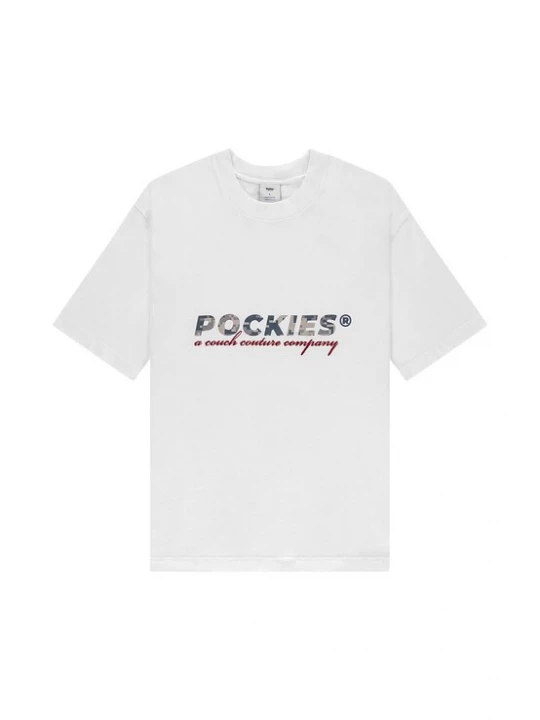 Obrázek produktu Pockies Tričko tmavě béžová / antracitová / tmavě červená / bílá