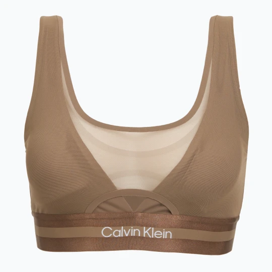 Obrázek produktu Podprsenka Calvin Klein LVGWF6K106 Icon Shine Low Support shitake Hnědá