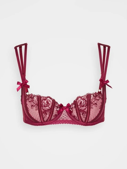 Obrázek produktu Podprsenka s kosticemi Agent Provocateur bordeaux