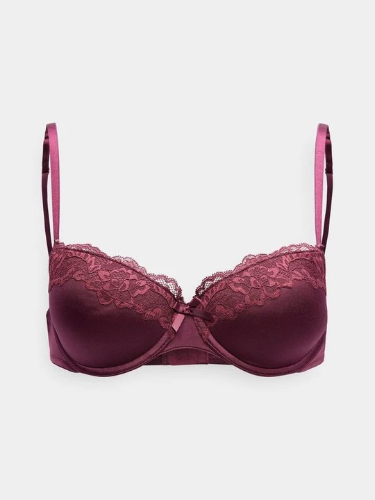 Obrázek produktu Podprsenka s kosticemi Hunkemöller tmavě fialová