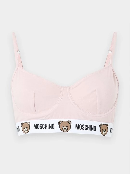 Obrázek produktu Podprsenka s kosticemi MOSCHINO růžová