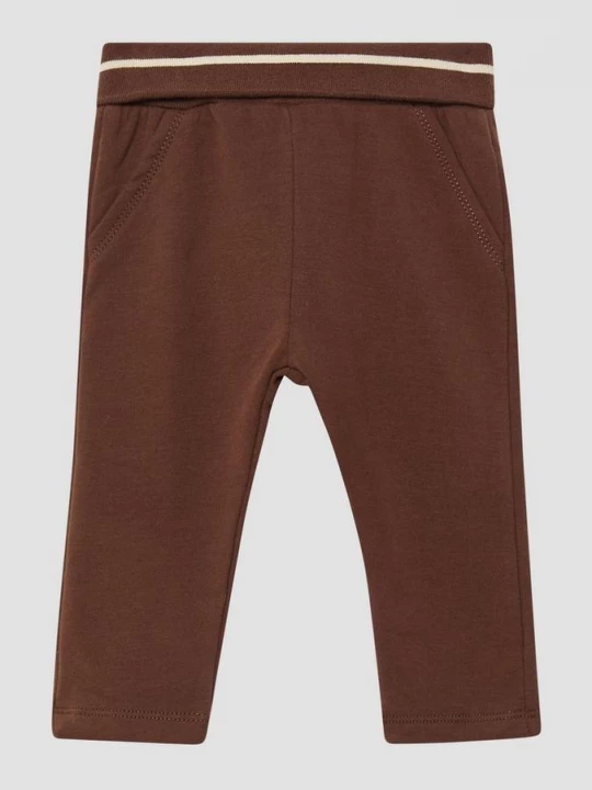 Obrázek produktu Pohodlné unisex kalhoty na běhání s ohrnovacím pasem s.Oliver hnědá