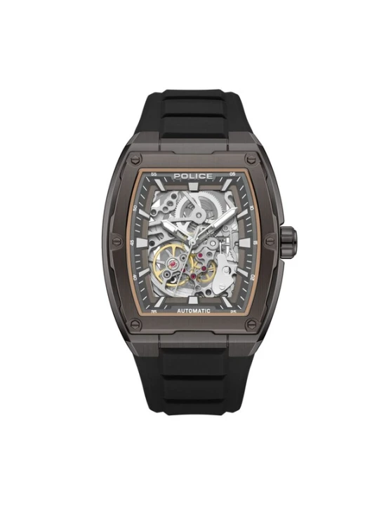 Obrázek produktu POLICE Analogové hodinky 'Automatic watch Skeletor' černá