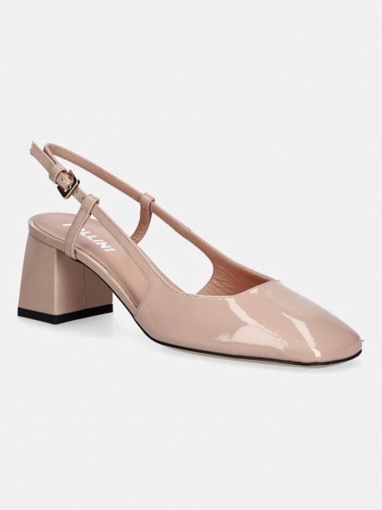 Obrázek produktu Pollini Kožené lodičky Pollini béžová