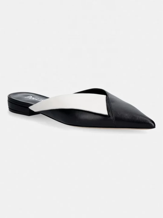 Obrázek produktu Pollini Kožené pantofle Pollini černá