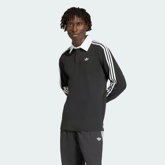 Obrázek produktu POLO 3-STRIPES RUGBY S DLOUHÝM RUKÁVEM Adidas
