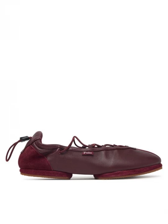 Obrázek produktu Polo Ralph Lauren Baleríny Ballerina Sneaker 804P08221003 Bordó