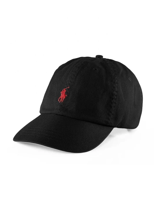 Obrázek produktu Polo Ralph Lauren baseballová čepice dámská bavlněná černá
