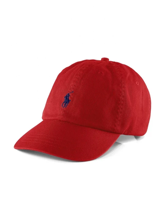 Obrázek produktu Polo Ralph Lauren baseballová čepice dámská bavlněná červená