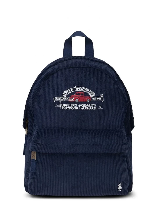 Obrázek produktu Polo Ralph Lauren batoh dětský bavlněný námořnická modř