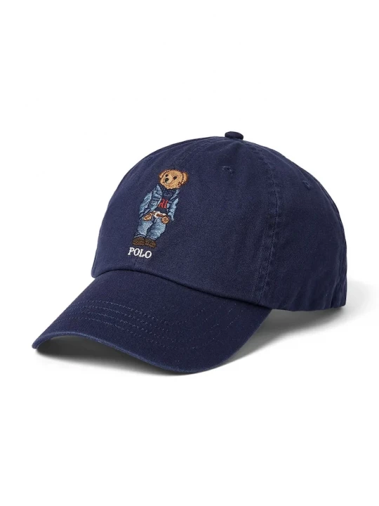 Obrázek produktu Polo Ralph Lauren Bavlněná baseballová čepice Polo Ralph Lauren námořnická modř