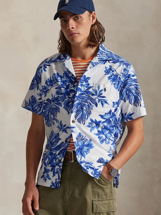 Obrázek produktu Polo Ralph Lauren Bavlněná košile Polo Ralph Lauren modrá