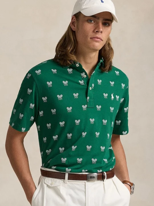 Obrázek produktu Polo Ralph Lauren Bavlněné polo tričko Polo Ralph Lauren Polo Shirt zelená