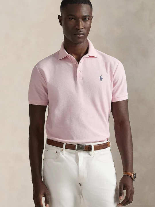 Obrázek produktu Polo Ralph Lauren Bavlněné polo tričko růžová