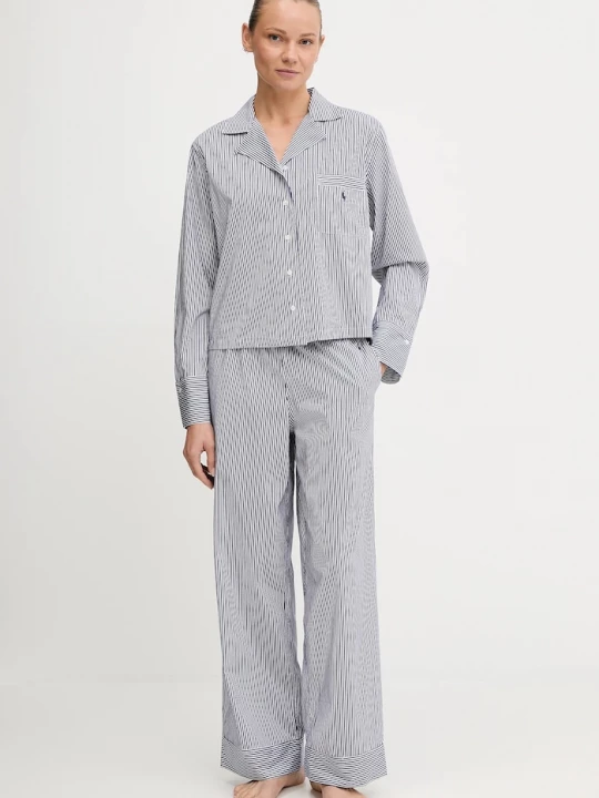 Obrázek produktu Polo Ralph Lauren Bavlněné pyžamo Polo Ralph Lauren modrá