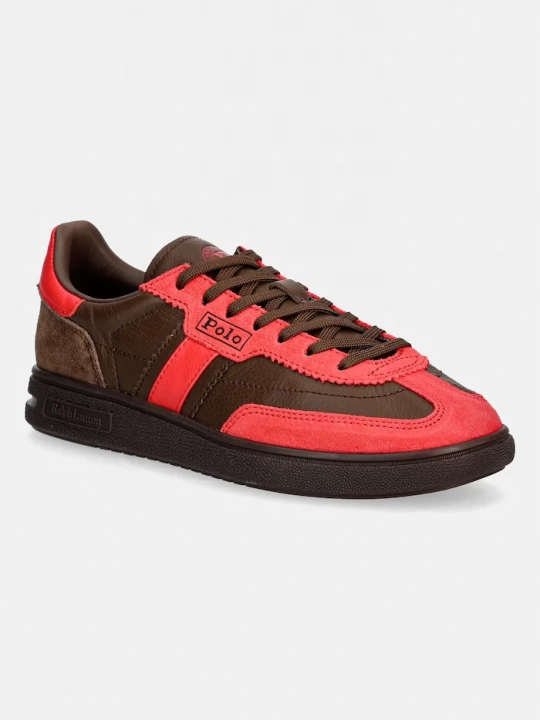 Obrázek produktu Polo Ralph Lauren Bedford sneakers boty dámské kožené hnědá