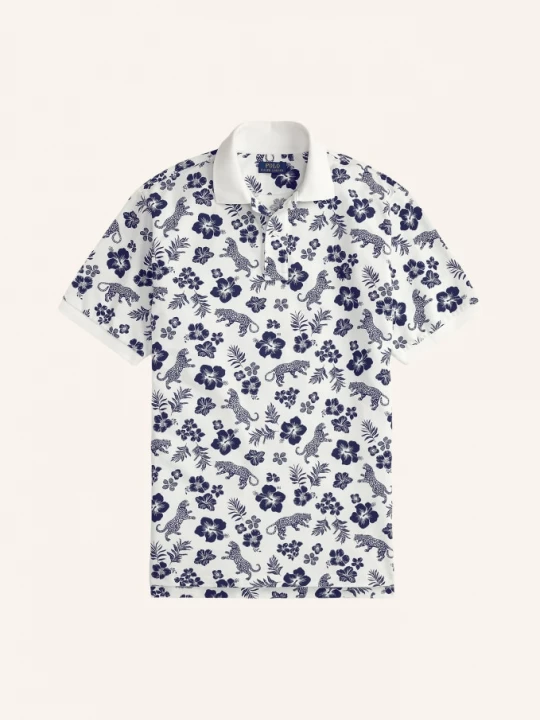 Obrázek produktu Polo Ralph Lauren Big & Tall Piqué Polokošile bílá / tmavě modrá