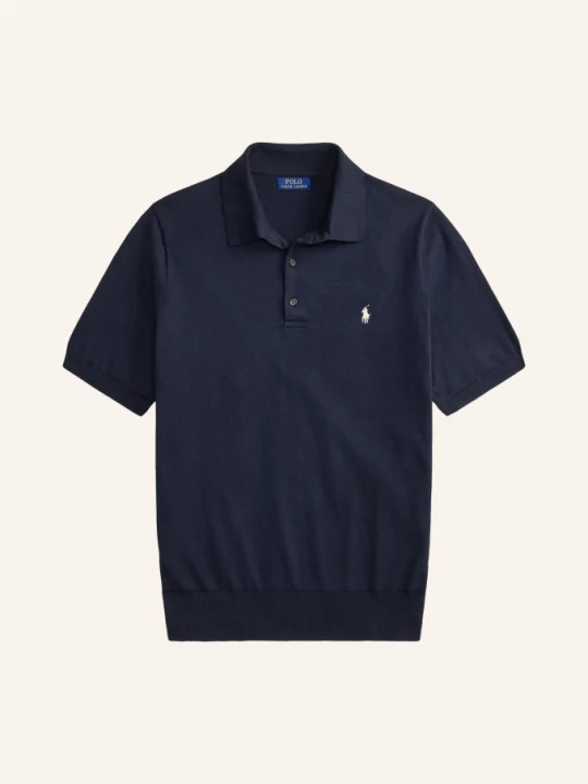 Obrázek produktu Polo Ralph Lauren Big & Tall Pletené Polo Tričko tmavě modrá