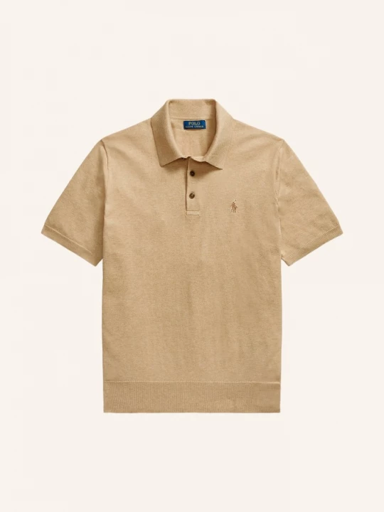 Obrázek produktu Polo Ralph Lauren Big & Tall Pletené Polo Tričko velbloudí