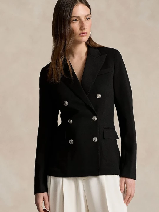 Obrázek produktu Polo Ralph Lauren Blazer s příměsí vlny Polo Ralph Lauren černá