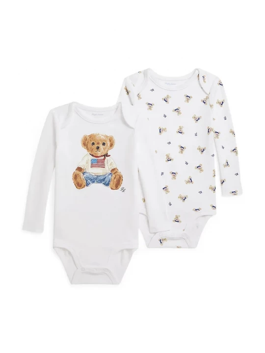 Obrázek produktu Polo Ralph Lauren body kojenecké bavlněné 2-pack