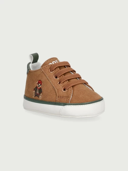 Obrázek produktu Polo Ralph Lauren boty kojenecké QUILTON BEAR GORE HI LAYETTE hnědá
