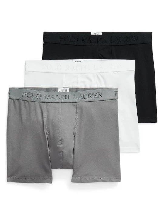 Obrázek produktu Polo Ralph Lauren boxerky pánské bavlněné elastanem 3-pack černá