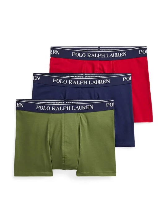 Obrázek produktu Polo Ralph Lauren boxerky pánské bavlněné elastanem 3-pack červená