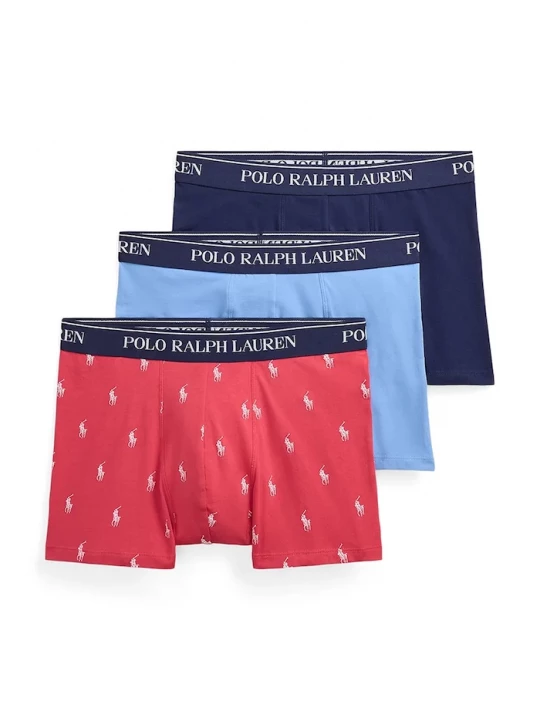 Obrázek produktu Polo Ralph Lauren boxerky pánské bavlněné elastanem 3-pack modrá