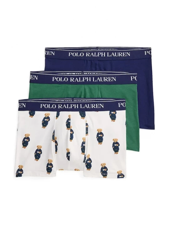 Obrázek produktu Polo Ralph Lauren boxerky pánské bavlněné elastanem 3-pack modrá