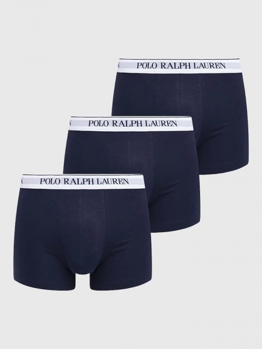 Obrázek produktu Polo Ralph Lauren boxerky pánské bavlněné elastanem 3-pack námořnická modř