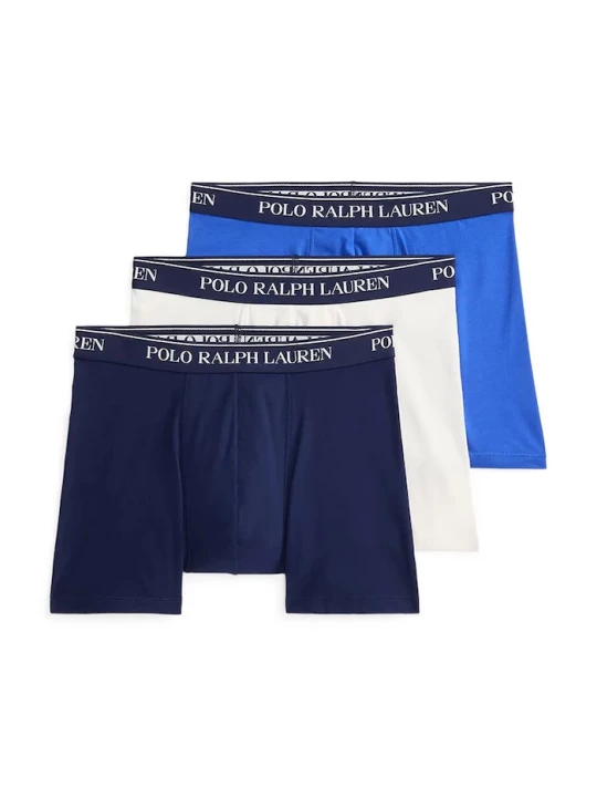 Obrázek produktu Polo Ralph Lauren boxerky pánské bavlněné elastanem 3-pack námořnická modř
