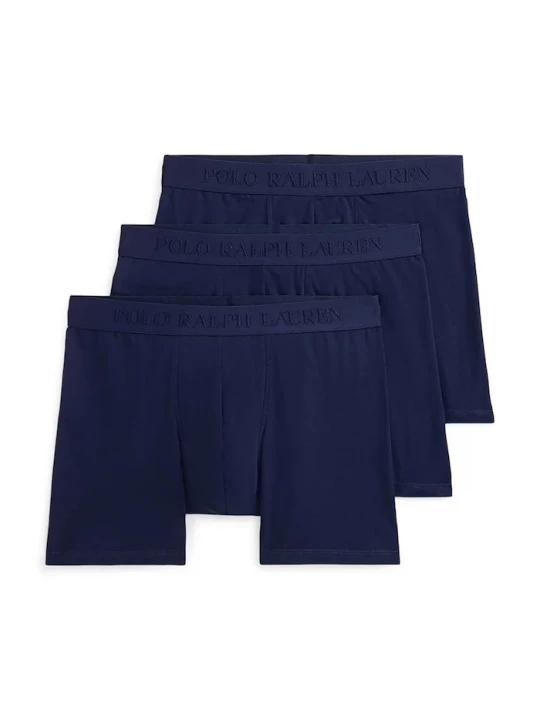Obrázek produktu Polo Ralph Lauren boxerky pánské bavlněné elastanem 3-pack námořnická modř