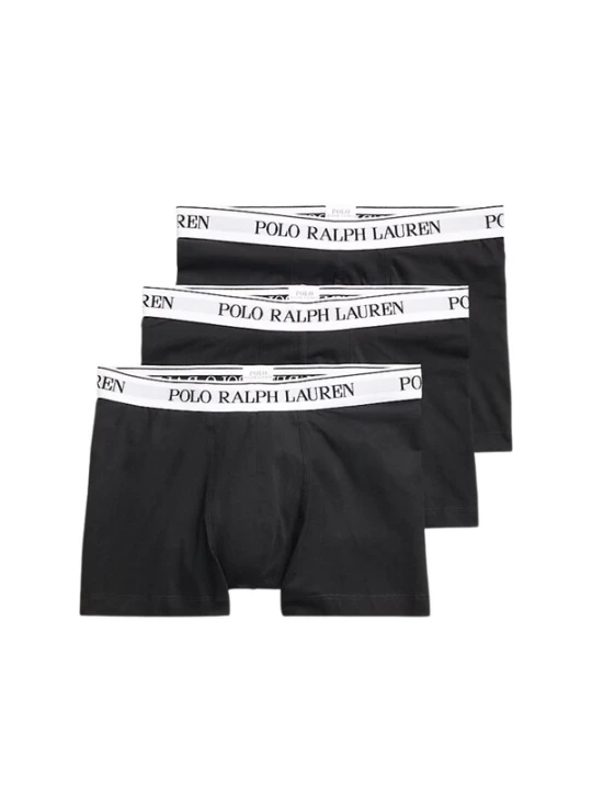 Obrázek produktu Polo Ralph Lauren Boxerky 'POLO RALPH LAUREN BCI COTTON / ELASTANE 3PK TRN Intimo' černá