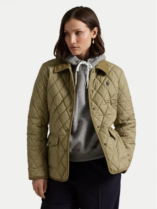 Obrázek produktu Polo Ralph Lauren Bunda pro přechodné období 211965336004 Khaki Straight Fit