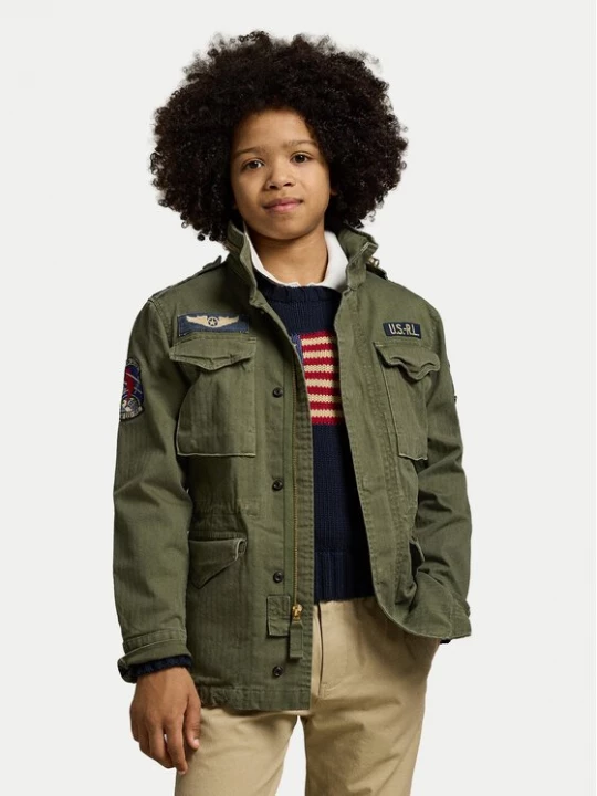 Obrázek produktu Polo Ralph Lauren Bunda pro přechodné období 323965378001 Khaki Regular Fit