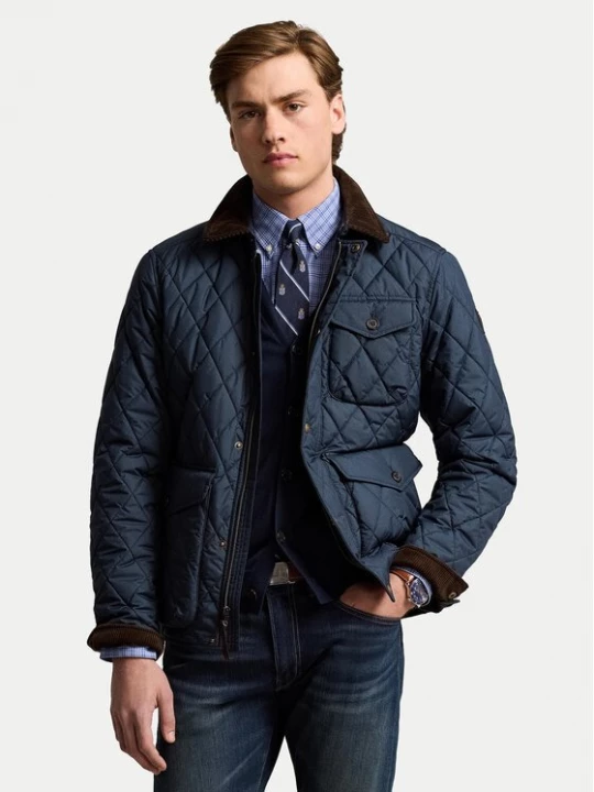Obrázek produktu Polo Ralph Lauren Bunda pro přechodné období 710847071006 Tmavomodrá Regular Fit
