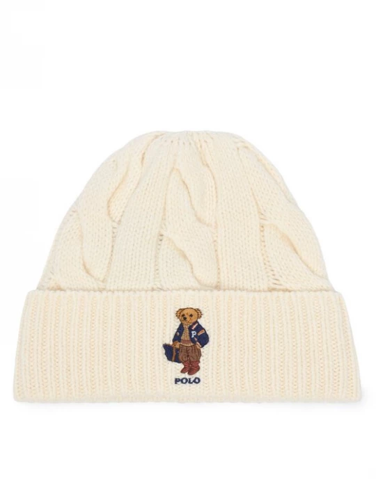 Obrázek produktu Polo Ralph Lauren Čepice 455P18118003 Krémová