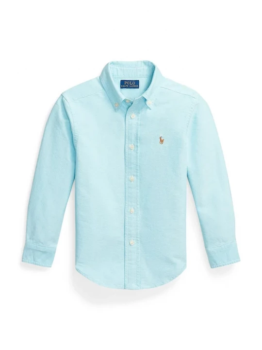 Obrázek produktu Polo Ralph Lauren Dětská bavlněná košile Polo Ralph Lauren modrá