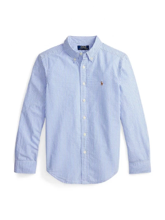 Obrázek produktu Polo Ralph Lauren Dětská bavlněná košile Polo Ralph Lauren modrá