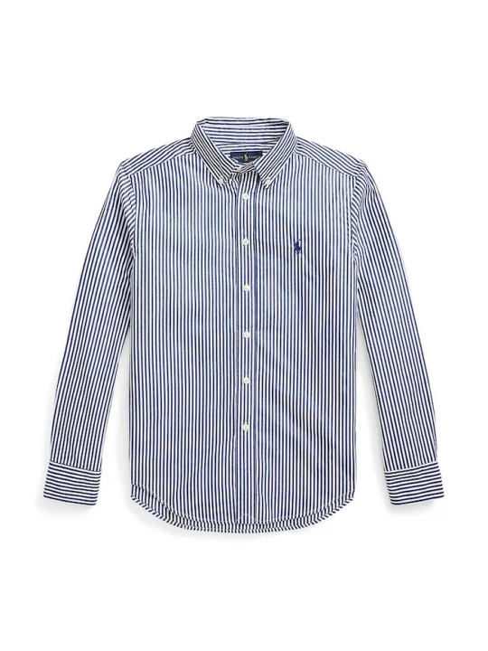 Obrázek produktu Polo Ralph Lauren Dětská bavlněná košile Polo Ralph Lauren námořnická modř