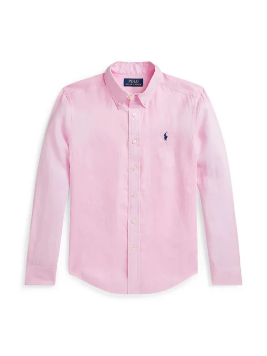 Obrázek produktu Polo Ralph Lauren Dětská bavlněná košile Polo Ralph Lauren růžová