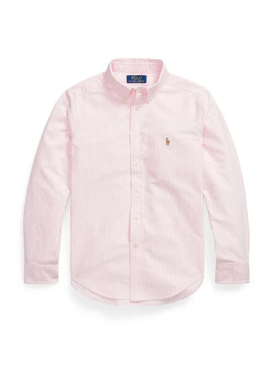 Obrázek produktu Polo Ralph Lauren Dětská bavlněná košile Polo Ralph Lauren růžová